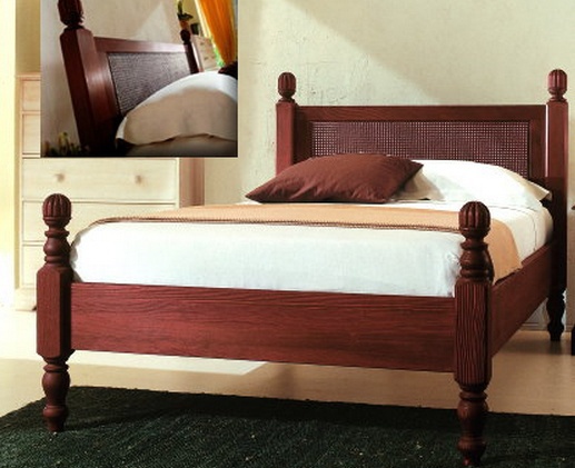 Bed with headboard, De Baggis
