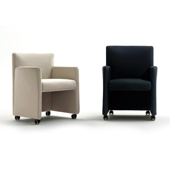 A chair made from metal and filler of polyurethane foam Test, Arflex