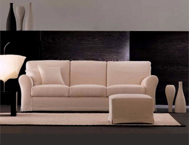 Sofa with upholstery of textile fabric Novecento, Arketipo