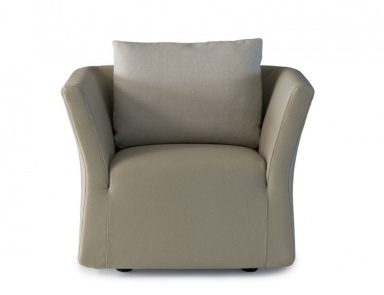 A chair made from metal and filler of polyurethane foam One, Arketipo