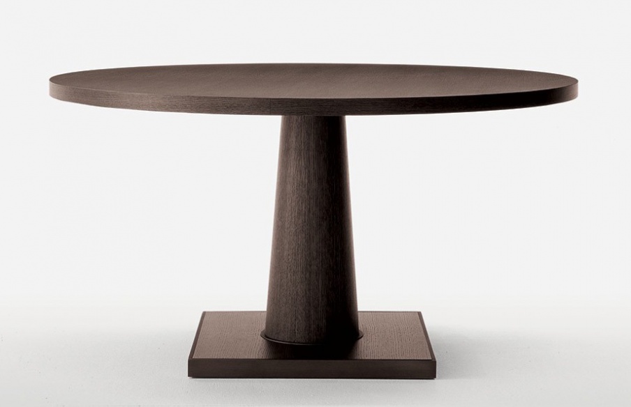 Dining table on a frame of oak Convivio, B&B Italia