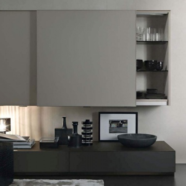 Modular system, wall Rimadesio