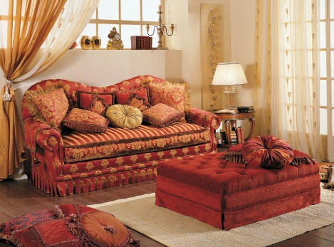 A sofa with a hidden frame, Gasperini