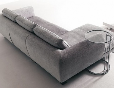 Sofa sectional upholstered leather or fabric Ponte Vecchio, Bosal