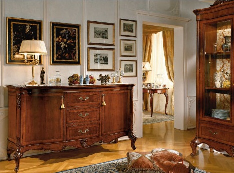 Sideboard carved, Gasperini