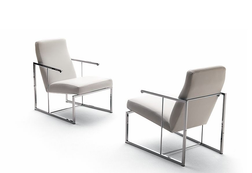 Armchair upholstered in fabric or leather Dada, Bosal