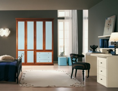 The Cabinet of natural wood Operaragazzi, Favero