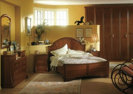 Double bed Via Veneto Avorio, Favero
