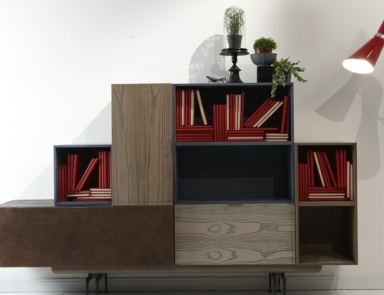 Cupboard from wood, Luciano Zonta