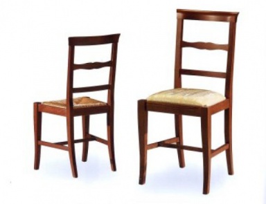 Chair with backrest in the form of ladders, Di Lazzaro