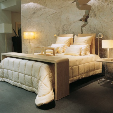 bed with high back Tommaso 