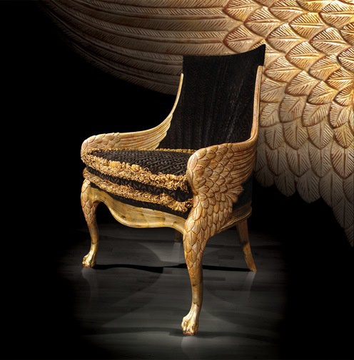 The chair in the Empire style, Ezio Bellotti