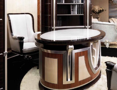 Desk wooden frame, Ezio Bellotti