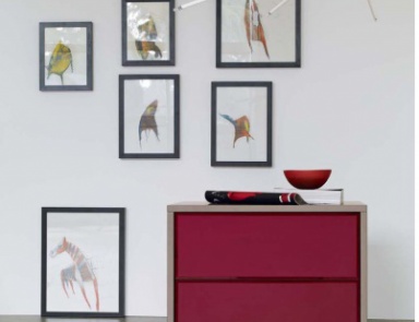 Dresser-chest of drawers, Flou.