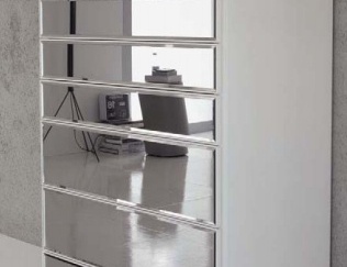 Dresser-chest of drawers, Flou