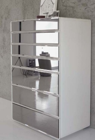 Dresser-chest of drawers, Flou