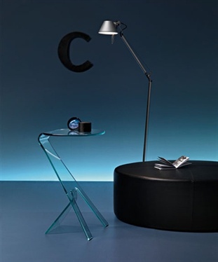 Grillo bedside table, Fiam