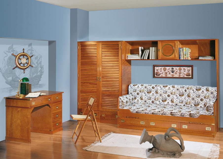 Wardrobe wall wardrobe Vecchia Maria Caroti