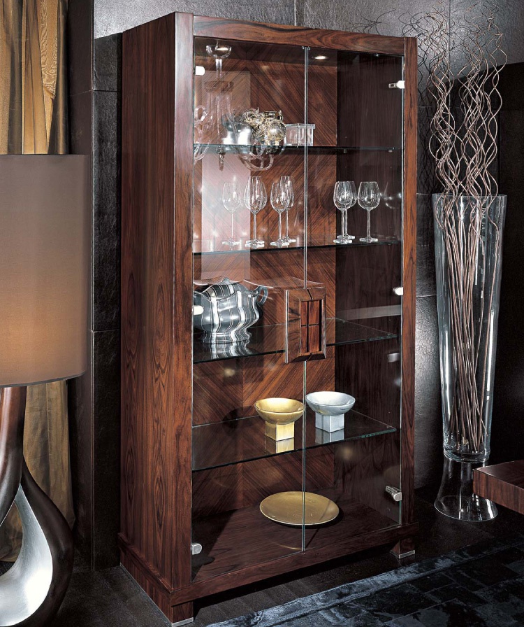 Showcase with hinged door Paradiso, Giorgio Collection