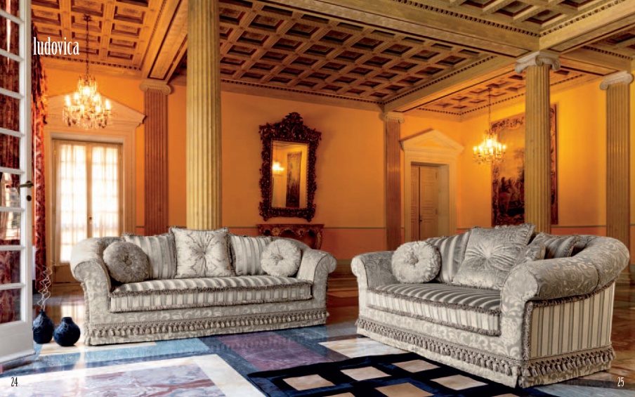 Two seater sofa Classico, Domingo Salotti