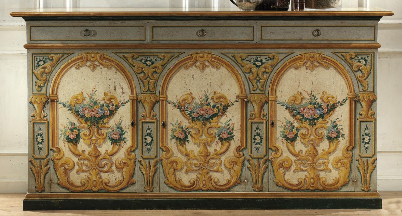 A chest of drawers with hinged doors, Vittorio Grifoni