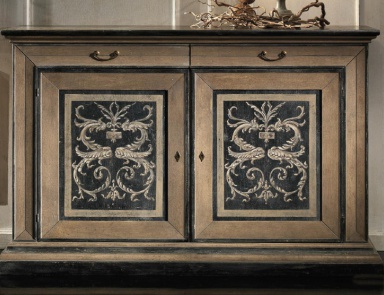 Wooden chest of drawers, Vittorio Grifoni