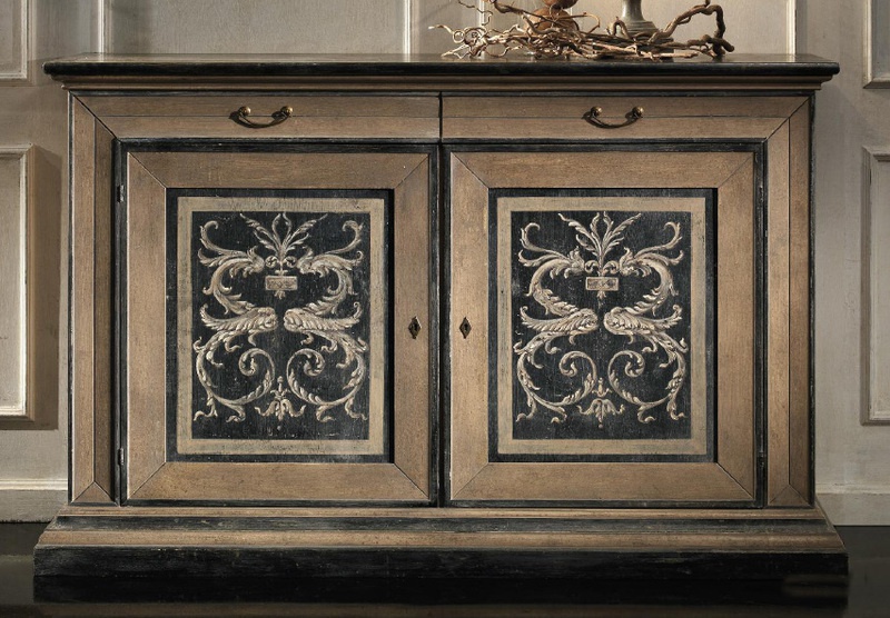 Wooden chest of drawers, Vittorio Grifoni