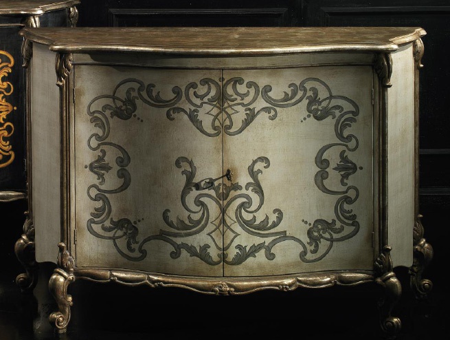 A chest of drawers from solid, Vittorio Grifoni