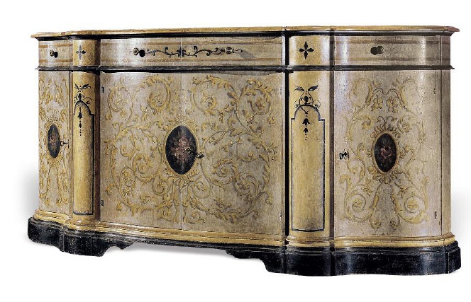 A chest of drawers with rounded corners, Vittorio Grifoni