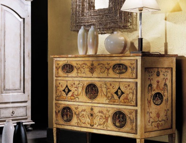 Dresser with decorative painting, Vittorio Grifoni