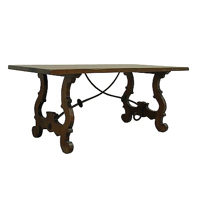 Dining table with rectangular top, Guadarte