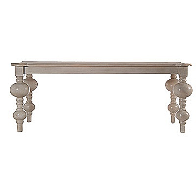 Dining table with curly legs, Guadarte