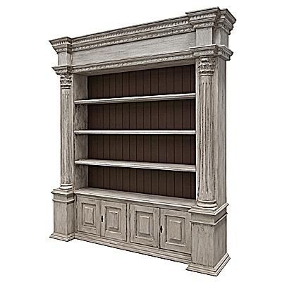 A bookcase with open shelves, Guadarte
