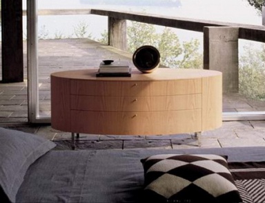 Dresser with metal legs, Ellipse, La Falegnami