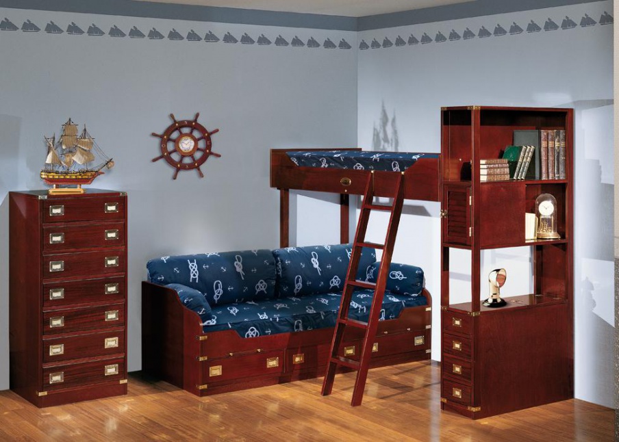 Bed bunk adjustable Vecchia Maria Caroti
