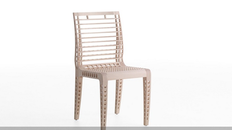 Chair with high back Leonardo, Valcucine