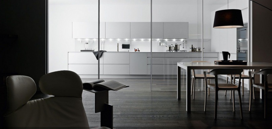 Set for the dining room, Valcucine