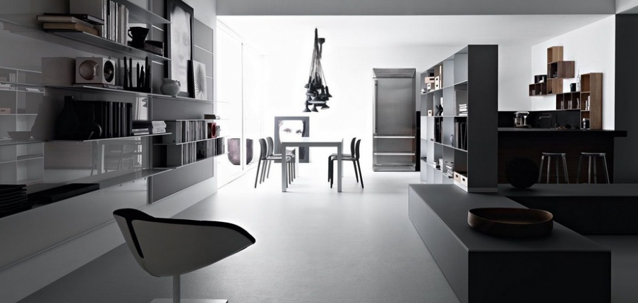 Set for the dining room, Valcucine