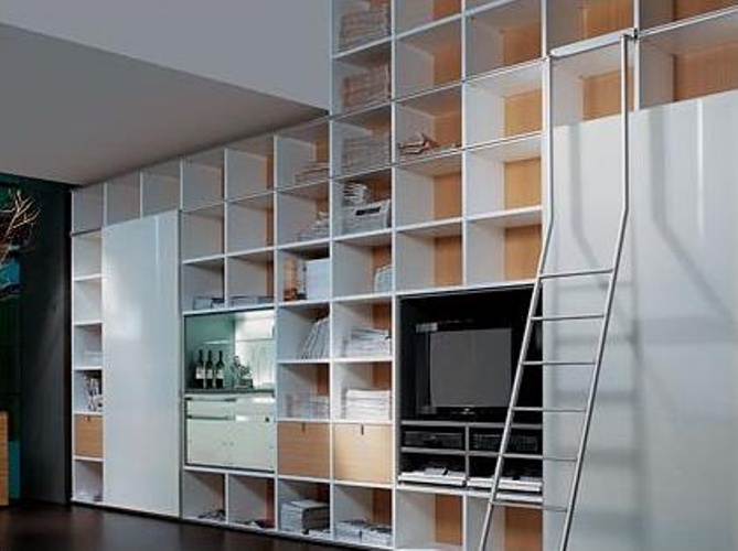 Bookcase with open shelves, Kettnaker 