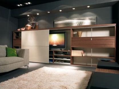 Cabinet with open and closed sections, Kettnaker