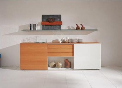 Dresser with sliding doors, Kettnaker