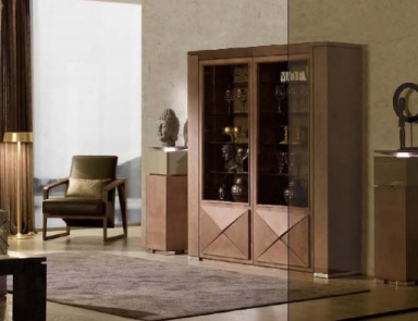 A sideboard made of wood and glass Eros, Mobil Fresno