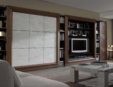 Wall with space for TV Eros, Mobil Fresno