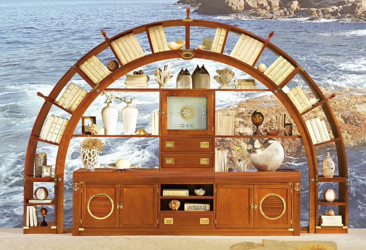 Wooden shelves Arkata, Caroti