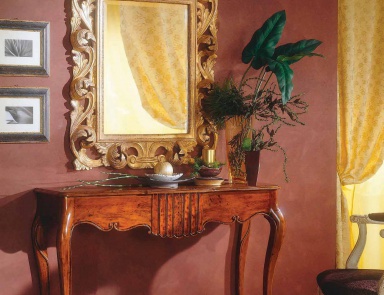 The console is natural wood, Scappini & C