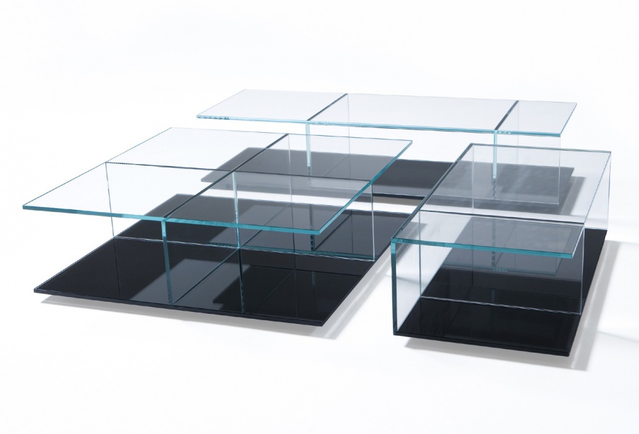 Coffee table made of tempered glass 269 MEX Cassina