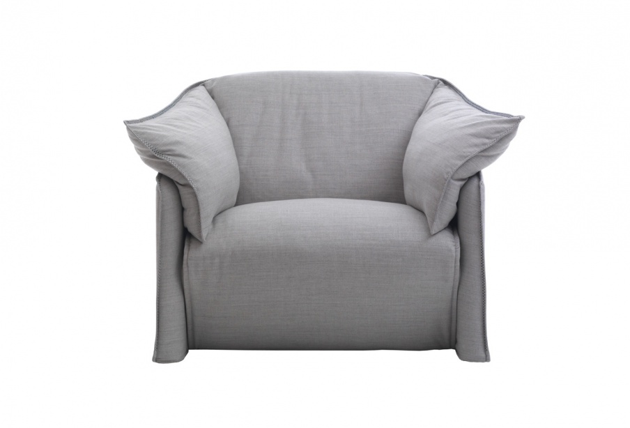 Chair with armrests 380 LA MISE, Cassina