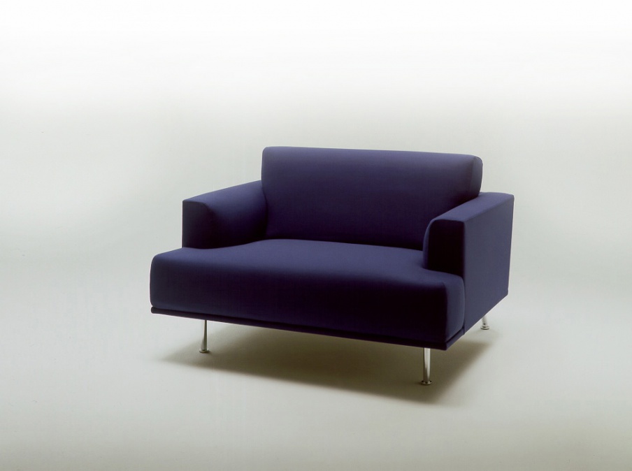 253 NESTна Chair metal base, Cassina