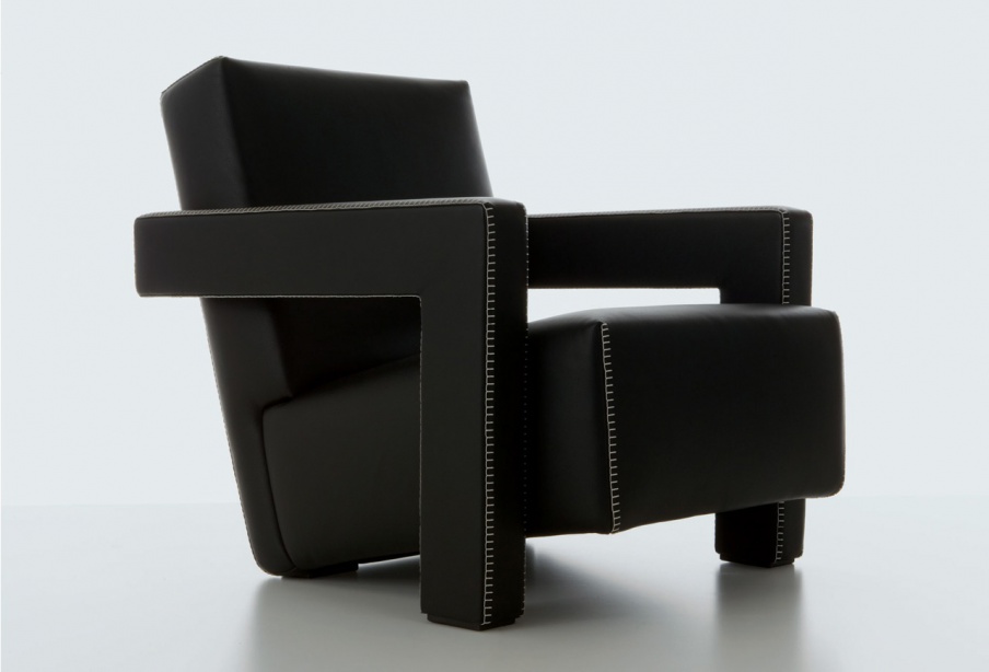 637 UTRECHT chair with upholstery, Cassina