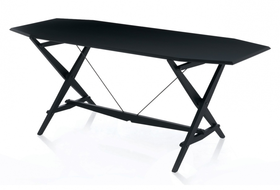 Dining table 833 CAVALLETTO wood, Cassina